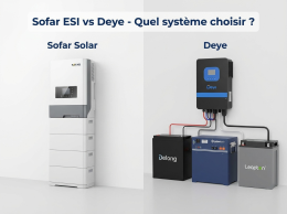 Sofar ESI vs Deye : Quel onduleur hybride pour votre stockage solaire ?