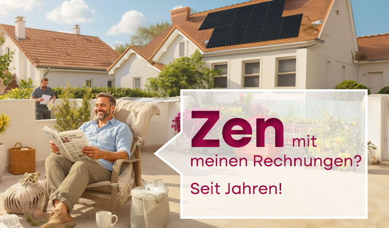 Zen mit meinen Rechnungen? Seit Jahren.
