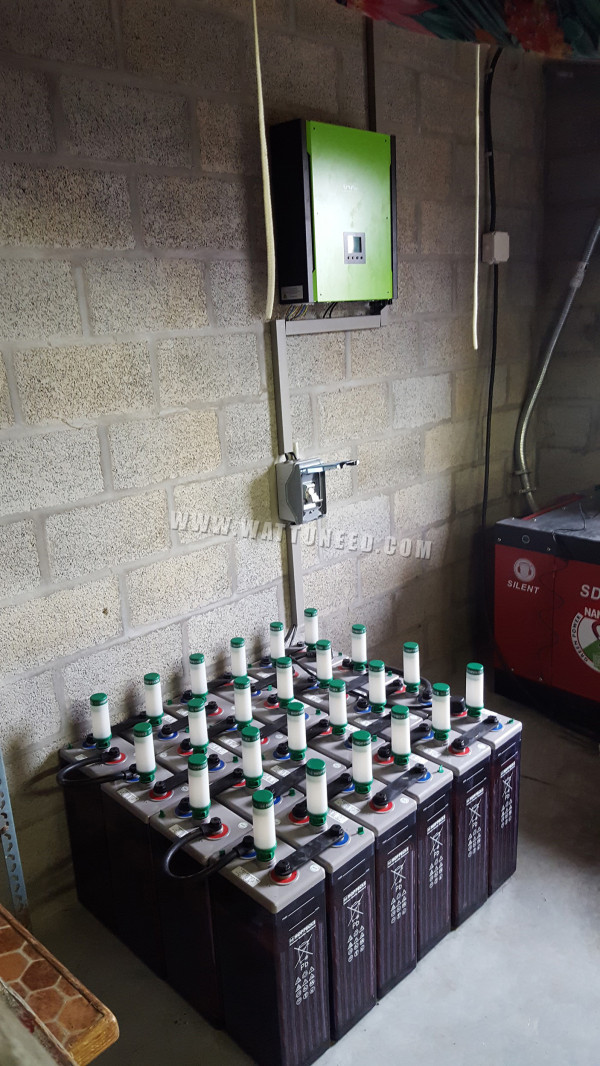 Hoppecke battery bank